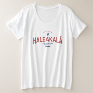 ハレアカラ国立公園がTシャツを編集 プラスサイズTシャツ