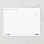 ハレアカラ国立公園はがき ポストカード (裏面)