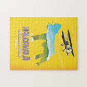 ハレアカラ国立公園ハワイの旅行地図 ジグソーパズル (横)