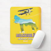 ハレアカラ国立公園ハワイの旅行地図 マウスパッド (マウス)