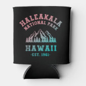 ハレアカラ国立公園ハワイグラデーション 缶クーラー (正面)