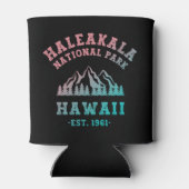 ハレアカラ国立公園ハワイグラデーション 缶クーラー (裏面)