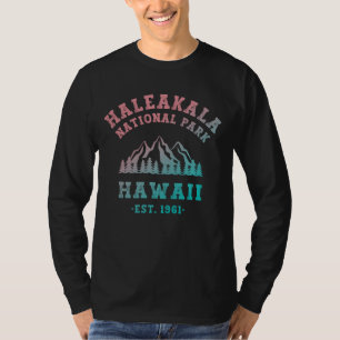 ハレアカラ国立公園ハワイグラデーション Tシャツ
