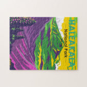 ハレアカラ国立公園ハワイヴィンテージ  ジグソーパズル (横)