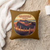 ハレアカラ国立公園ハワイ クッション (ブランケット)