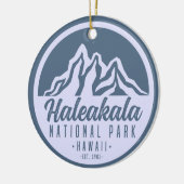 ハレアカラ国立公園ハワイ セラミックオーナメント (左)