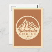 ハレアカラ国立公園ハワイ ポストカード (正面/裏面)