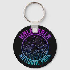 ハレアカラ国立公園ハワイUSAグラデーション キーホルダー