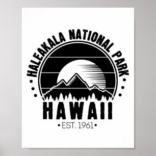 ハレアカラ国立公園ハワイUSA ポスター