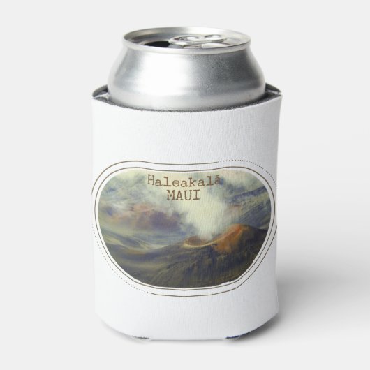 ハレアカラ国立公園マウイハワイ旅行は 缶クーラー (缶正面)