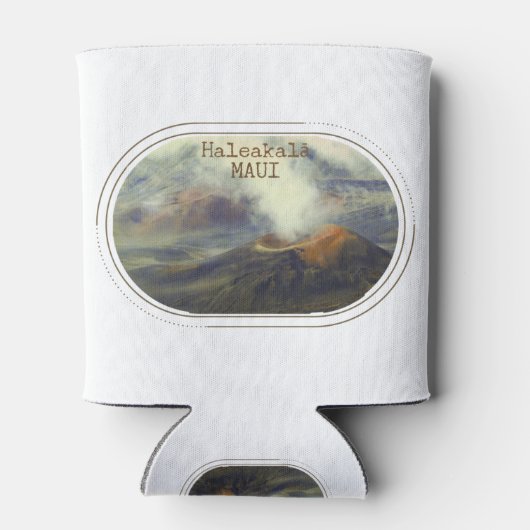 ハレアカラ国立公園マウイハワイ旅行は 缶クーラー (裏面)