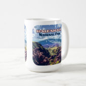 ハレアカラ国立公園マウイ火山ハワイ コーヒーマグカップ (正面右)