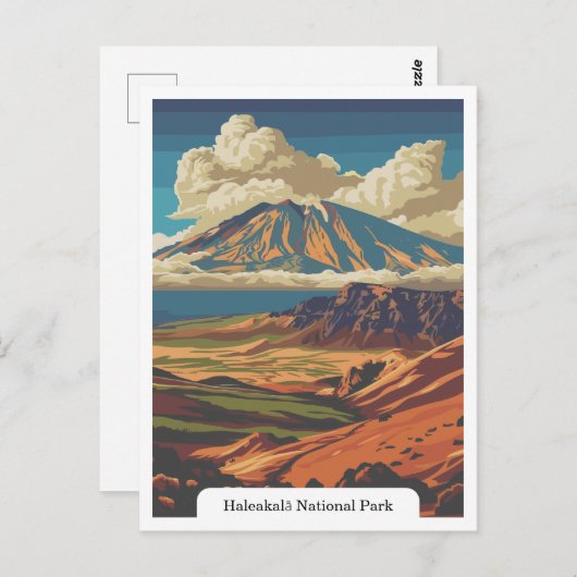 ハレアカラ国立公園,ハワイ州USA ポストカード (正面/裏面)