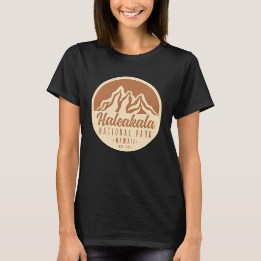 ハレアカラ国立公園 ハワイ Tシャツ (正面)