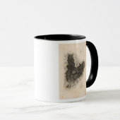 ハレアカラ，ハワイ マグカップ (正面右)