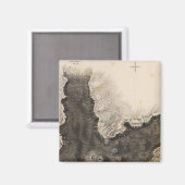 ハレアカラ，ハワイ マグネット (正面/裏面)