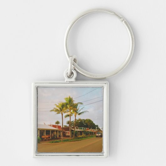 ハレイワサーファータウン キーホルダー (正面)