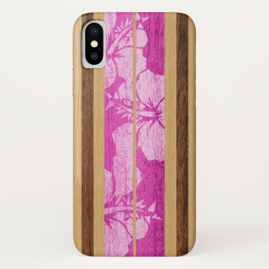 ハレイワサーフボードハワイアンiPhoneケース Case-Mate iPhoneケース (裏面)