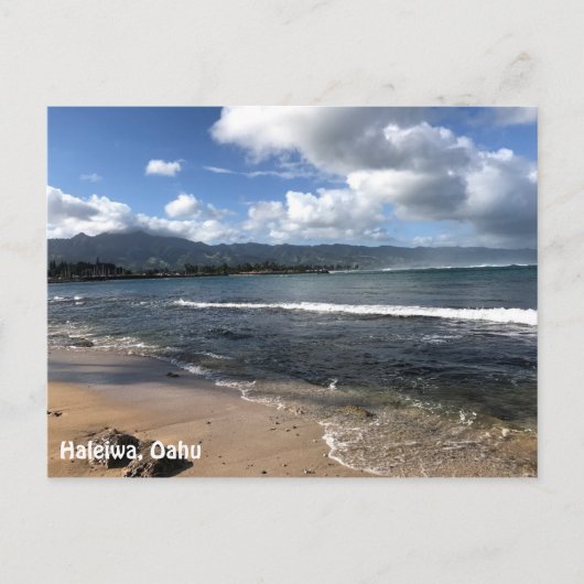 ハレイワノースショアオアフ ポストカード (正面)