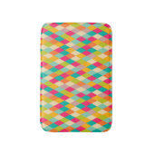 ハレキンヴィンテージパターン バスマット (正面縦)