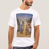 ハレクリシュナハレラマ Tシャツ (正面)