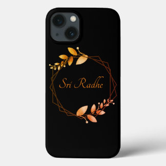 ハレクリシュナ – スリラディ – ラダクリシュナの花 iPhone 13ケース