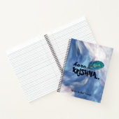 『ハレクリシュナ』ヒンズースピリチュアル誌 ノートブック (内部)