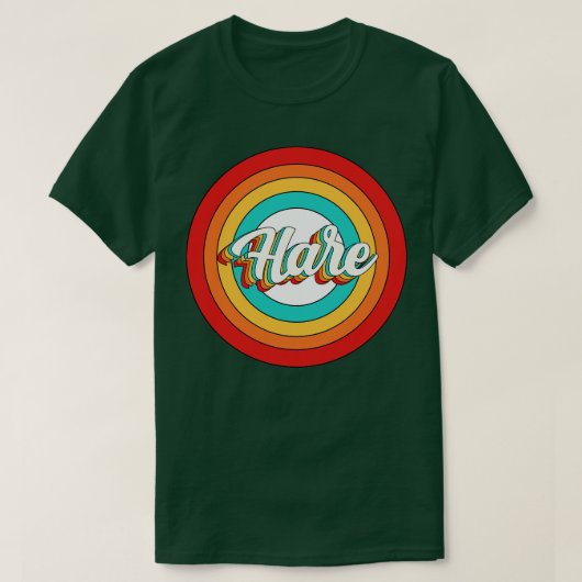 ハレネームシャツヴィンテージハレサークル Tシャツ (デザイン正面)