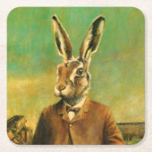 ハレビクトリアンカスタムコースター スクエアペーパーコースター (正面)