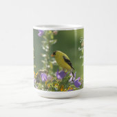 ハレベルの花の金魚 コーヒーマグカップ (中央)