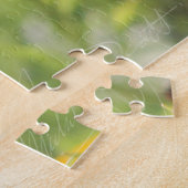 ハレベルの花の金魚 ジグソーパズル (側面)