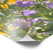 ハレベルの花の金魚 フォトプリント            (角)