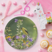 ハレベルの花の金魚 ペーパープレート (パーティー)