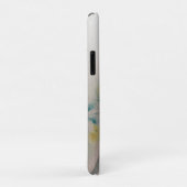 ハレラビットウォーターカラーブルーiPhoneケース Case-Mate iPhoneケース (裏面/右)