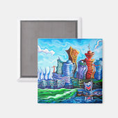 ハレルジャポイントバンクーバー マグネット (正面/裏面)