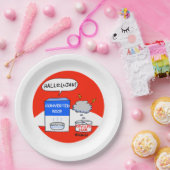 ハレルヤおもしろいマンガ・クリスチャン教会ピクニック ペーパープレート (パーティー)