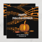 ハレルヤヘエン |カボチャ | Christian Halloween シーズンカード (正面/裏面)