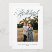 ハレルヤ宗教クリスマス シーズンカード (正面/裏面)