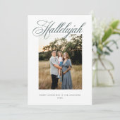 ハレルヤ宗教クリスマス シーズンカード (スタンド正面)