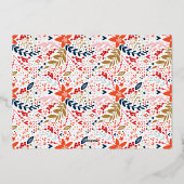 ハレルヤ宗教写真レタリング型金ゴールド 箔シーズンカード (裏面)