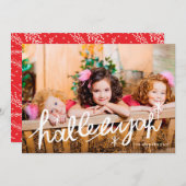 ハレルヤ宗教的フォトカードレタリングの種類 シーズンカード (正面/裏面)