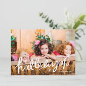 ハレルヤ宗教的フォトカードレタリングの種類 シーズンカード (スタンド正面)