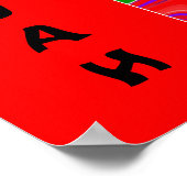 ハレルヤ！キャンバスプリント ポスター (角)