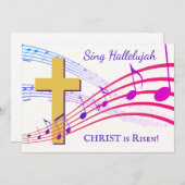 ハレルヤ・キリストは復活祭を起こした シーズンカード (正面/裏面)