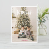 ハレルヤ・セレキティック・クリスマス・フォトカード シーズンカード (スタンド正面)