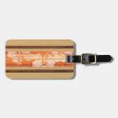 ハレワサーフボードハワイアンラゲージタグ ラゲッジタグ (正面横)