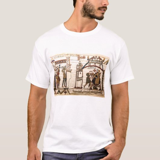 ハレー彗星が出現 Tシャツ (正面)