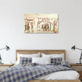 ハレー彗星とハロルドが悪いニュースを受け取る キャンバスプリント (インサイチュ (寝室))