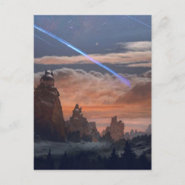 ハレー彗星 ポストカード