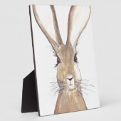 ハレ絵画水色 フォトプラーク (側面)